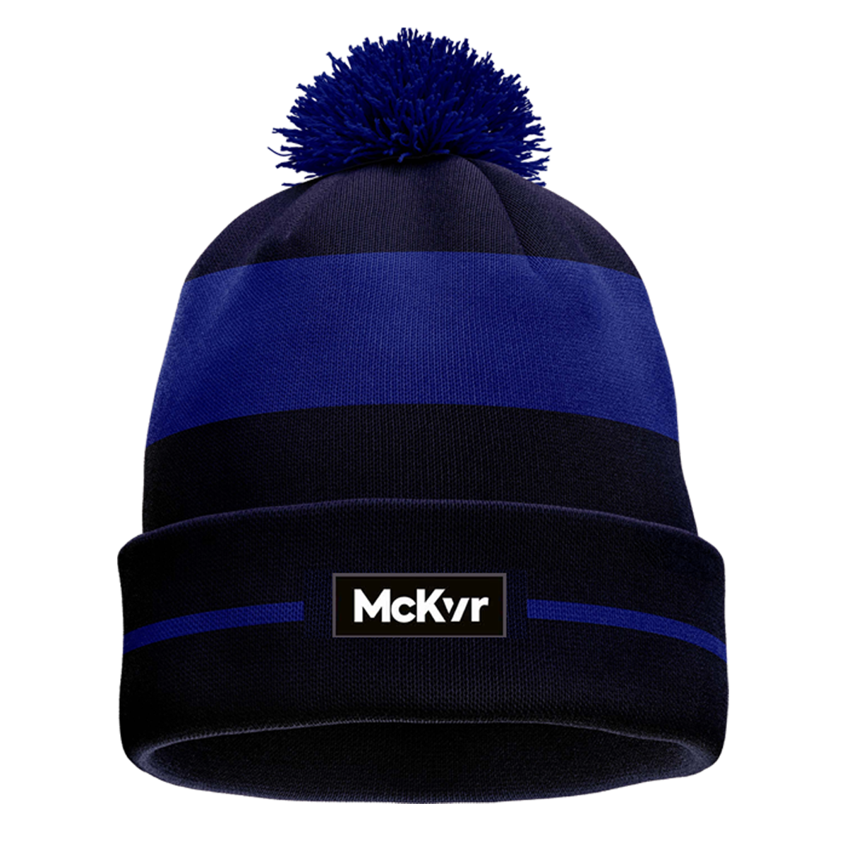 McKvr Graine Mhaol Core Pro Bobble Hat - Adult - Navy/Royal