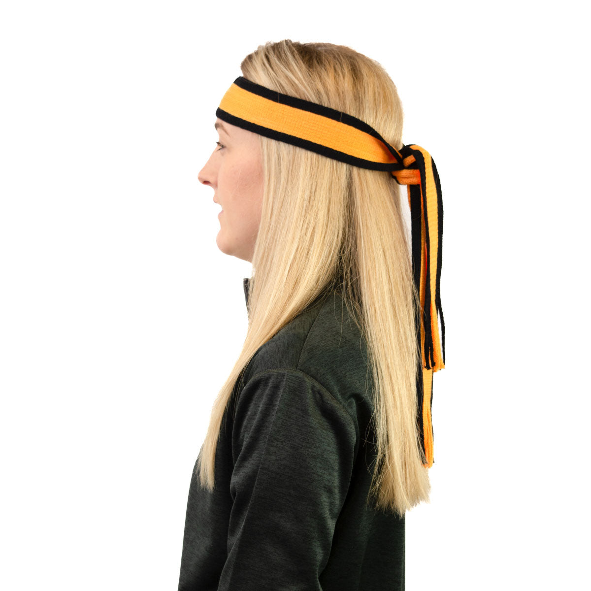 Mc Keever Sports Supporters Mini Scarf - Black/Amber