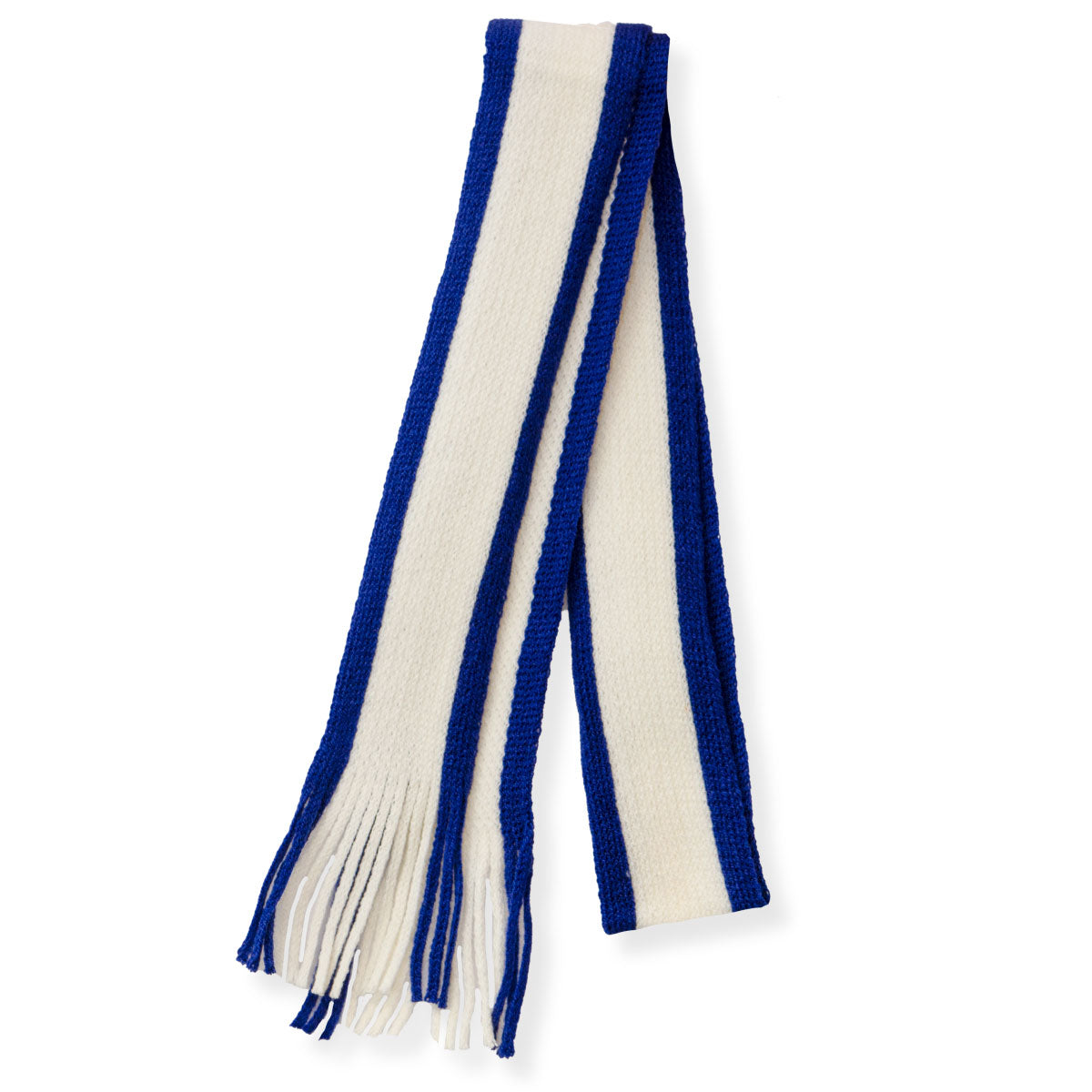 Mc Keever Sports Supporters Mini Scarf - Royal/White