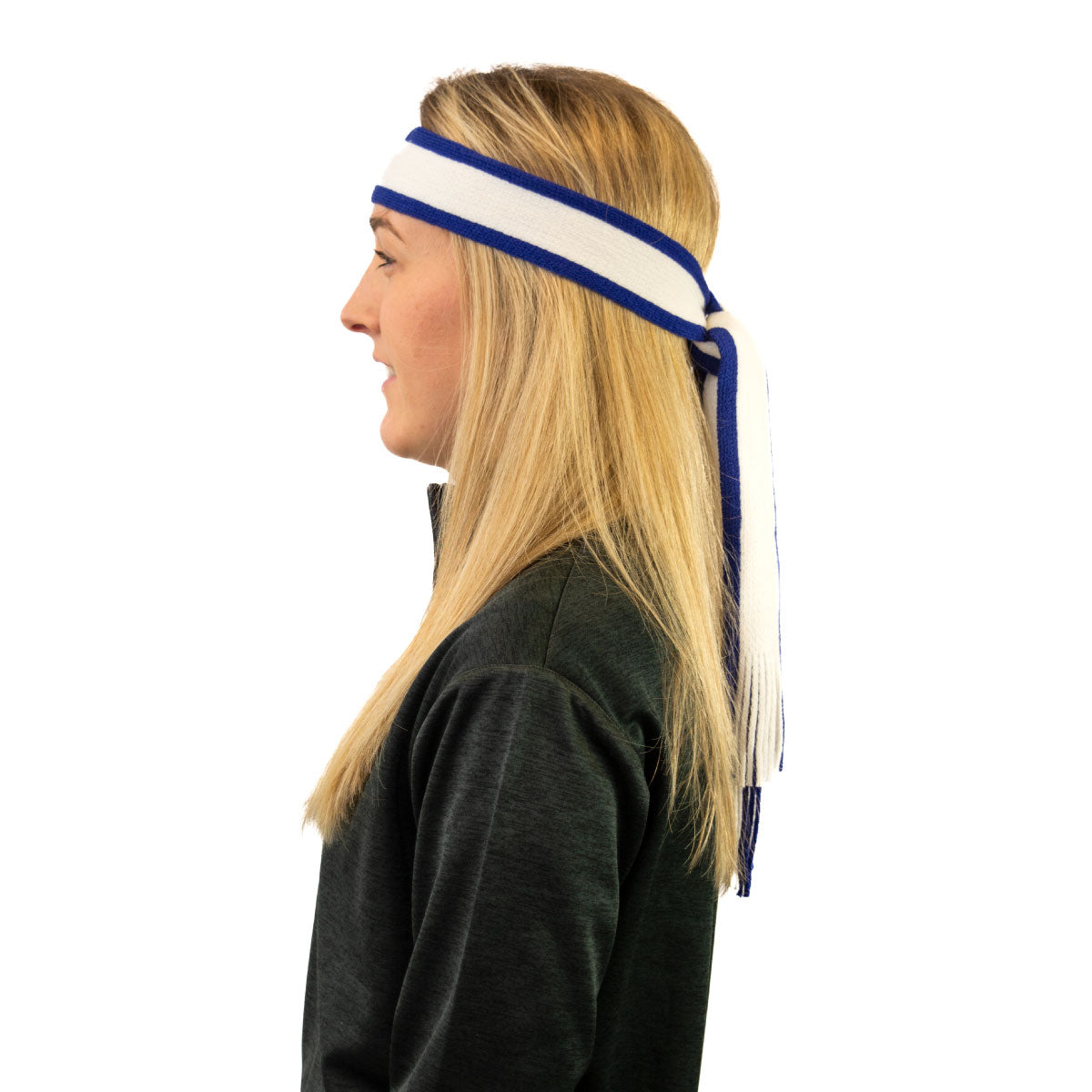 Mc Keever Sports Supporters Mini Scarf - Royal/White