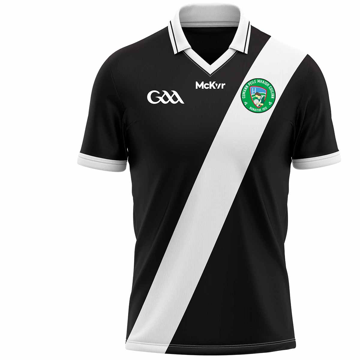 Mc Keever Moycullen GAA Goalkeeper Jersey - Adult - Black Player Fit