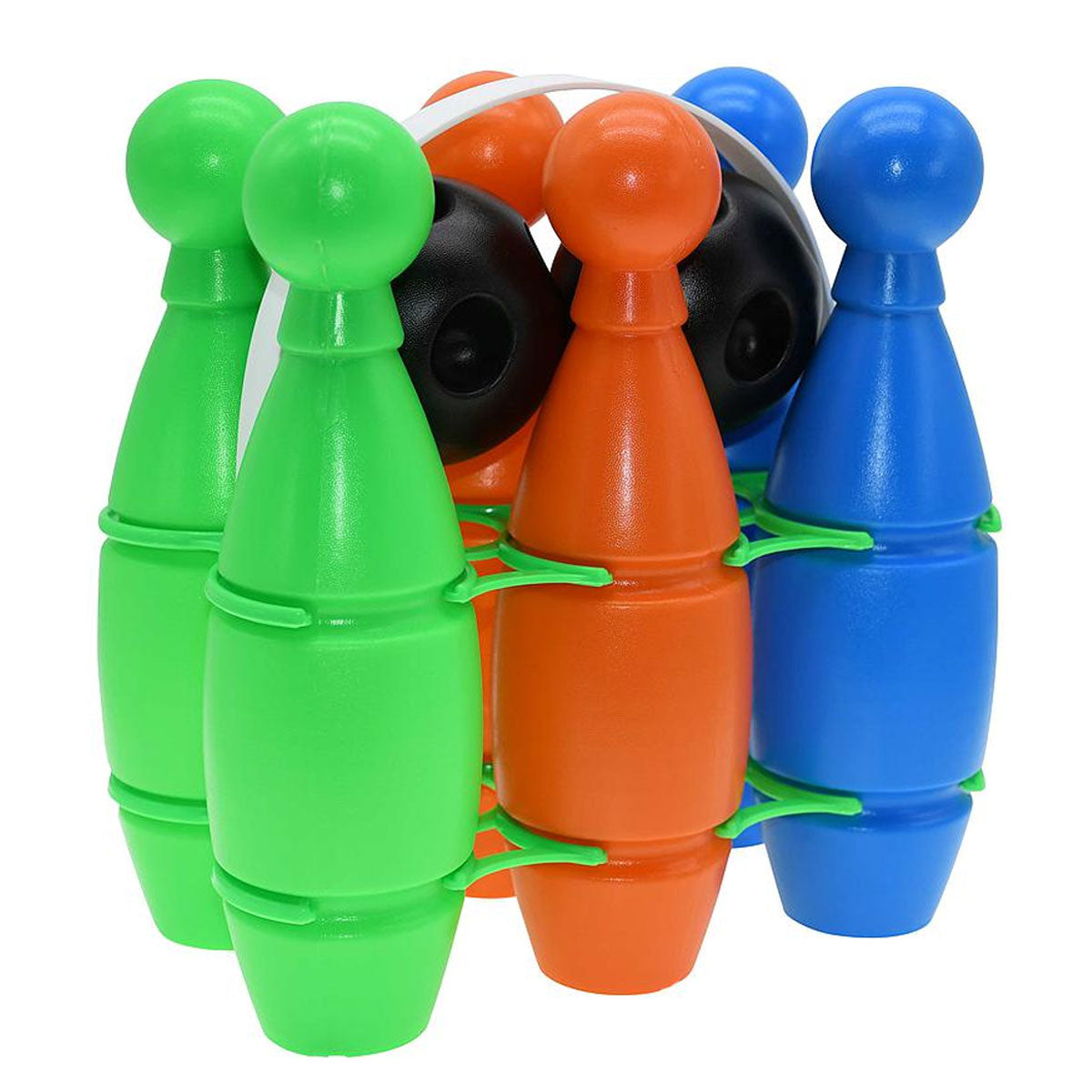 Active Play Multi-Colour Plastic Bowling Set