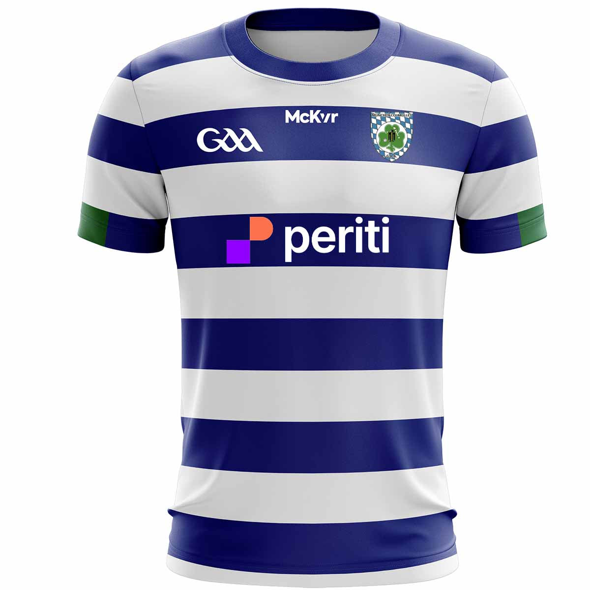 Mc Keever Munich Colmcilles GAA Playing Jersey - Youth - Blue/White