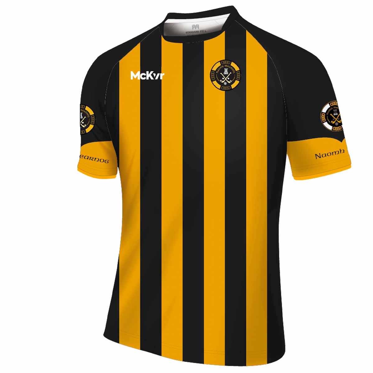 Mc Keever Naomh Mearnog CLG Training Jersey - Youth - Black/Amber