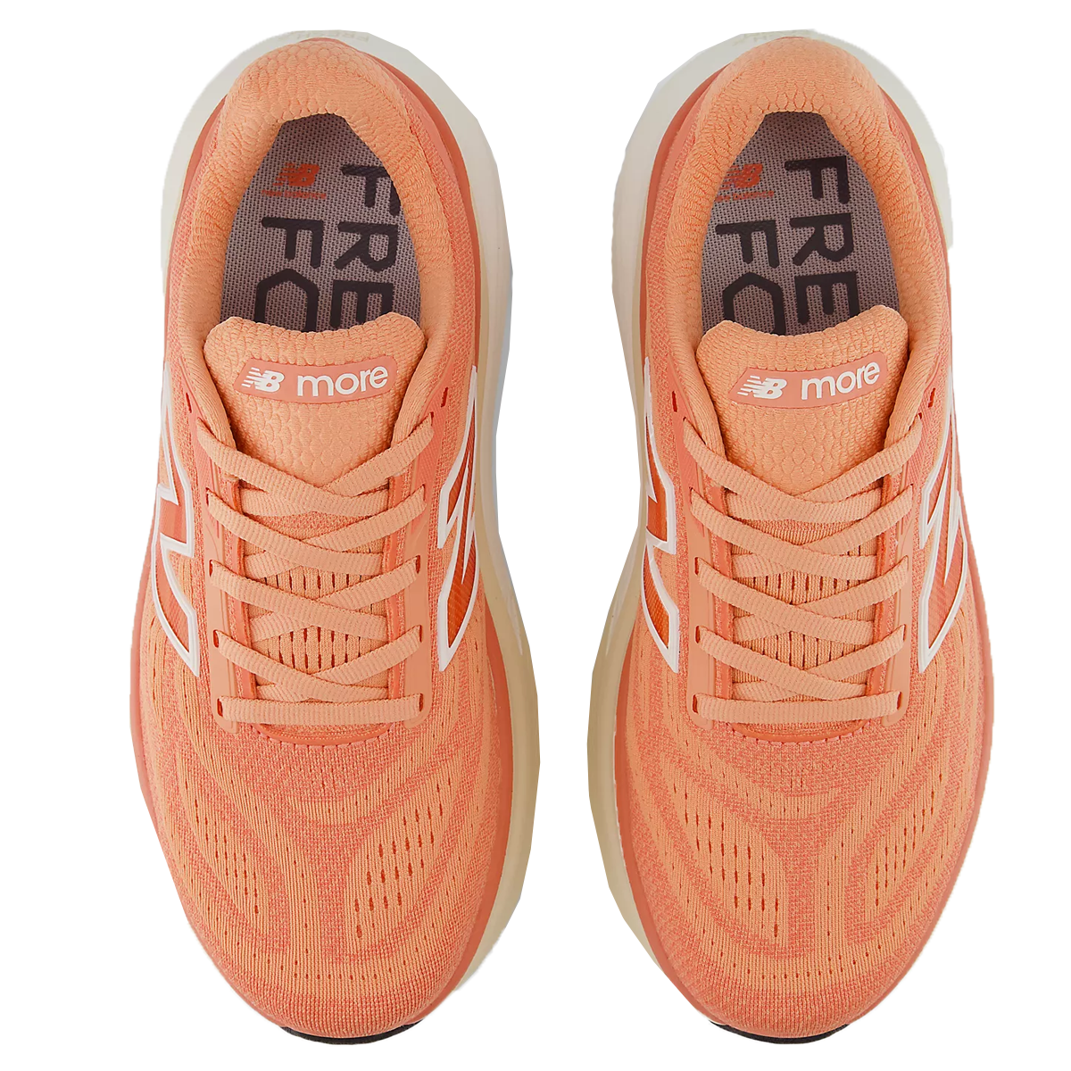 New Balance Fresh Foam X More v6 Running Shoes - Womens - Peach Nectar