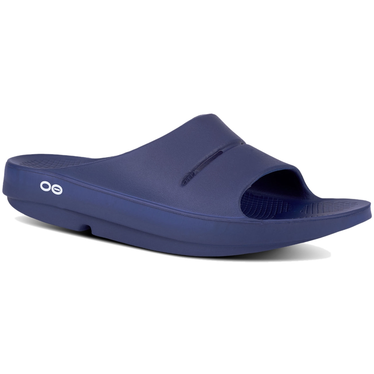 Oofos Ooahh Unisex Recovery Slide Sandal - Adult - Navy