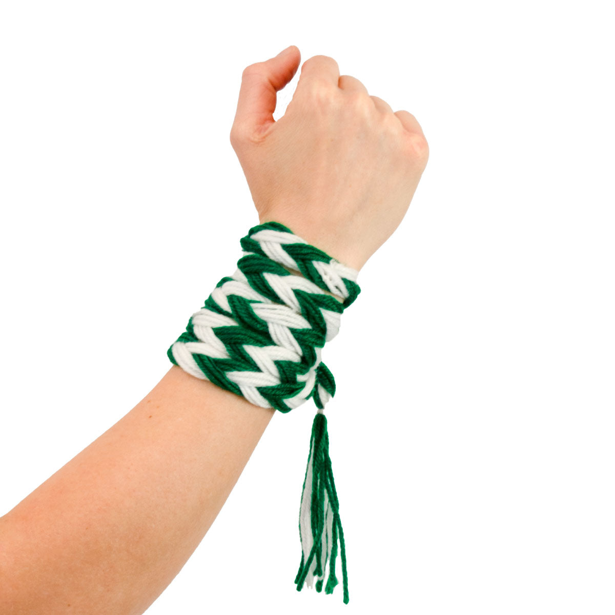 The GAA Store Supporters Wool Plait - Green/White