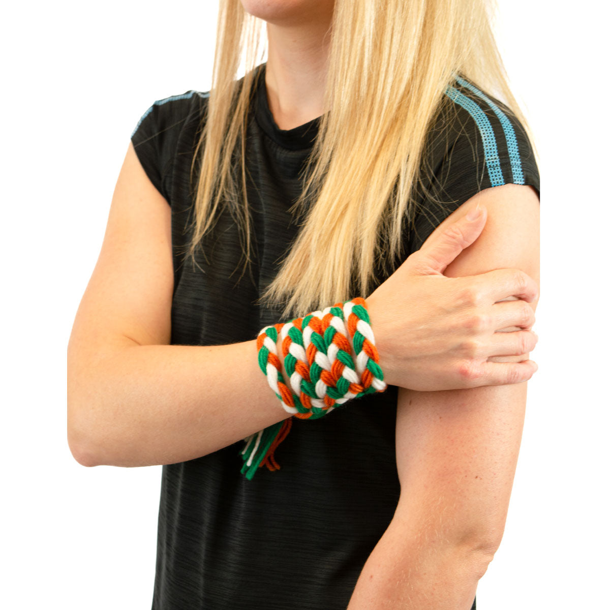 The GAA Store Supporters Wool Plait - Green/White/Gold