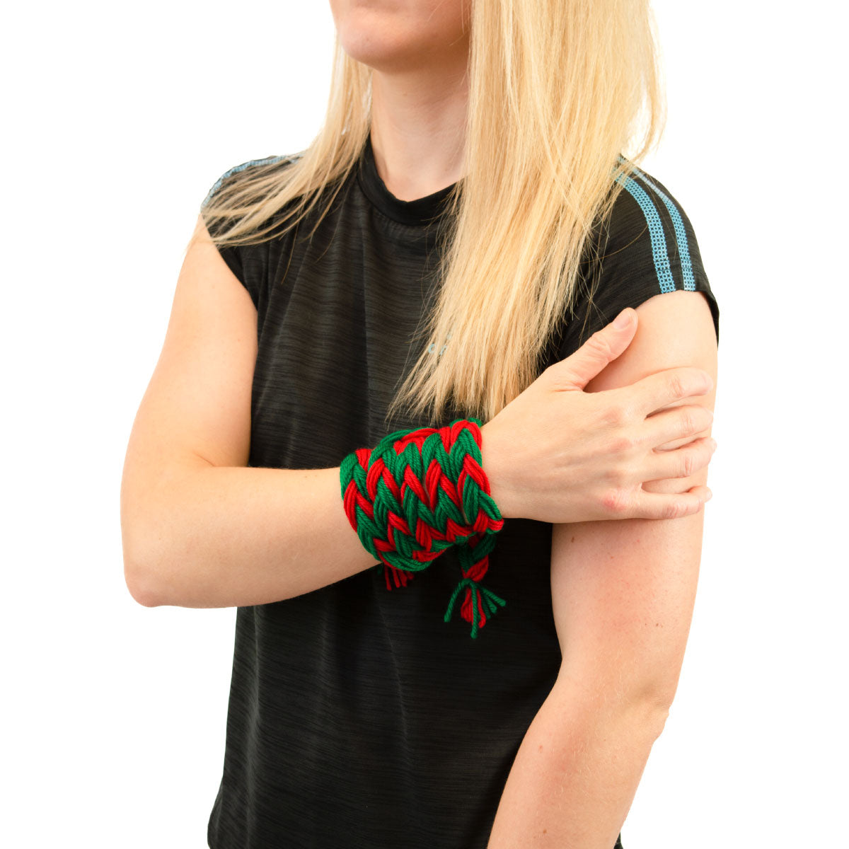 The GAA Store Supporters Wool Plait - Green/Red