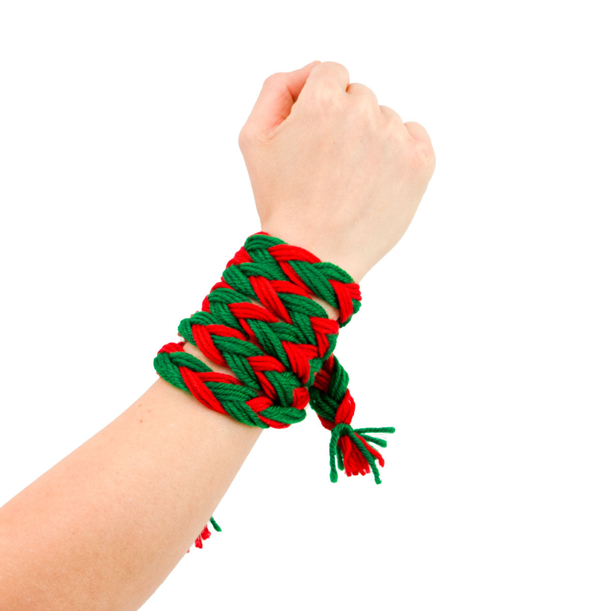 The GAA Store Supporters Wool Plait - Green/Red
