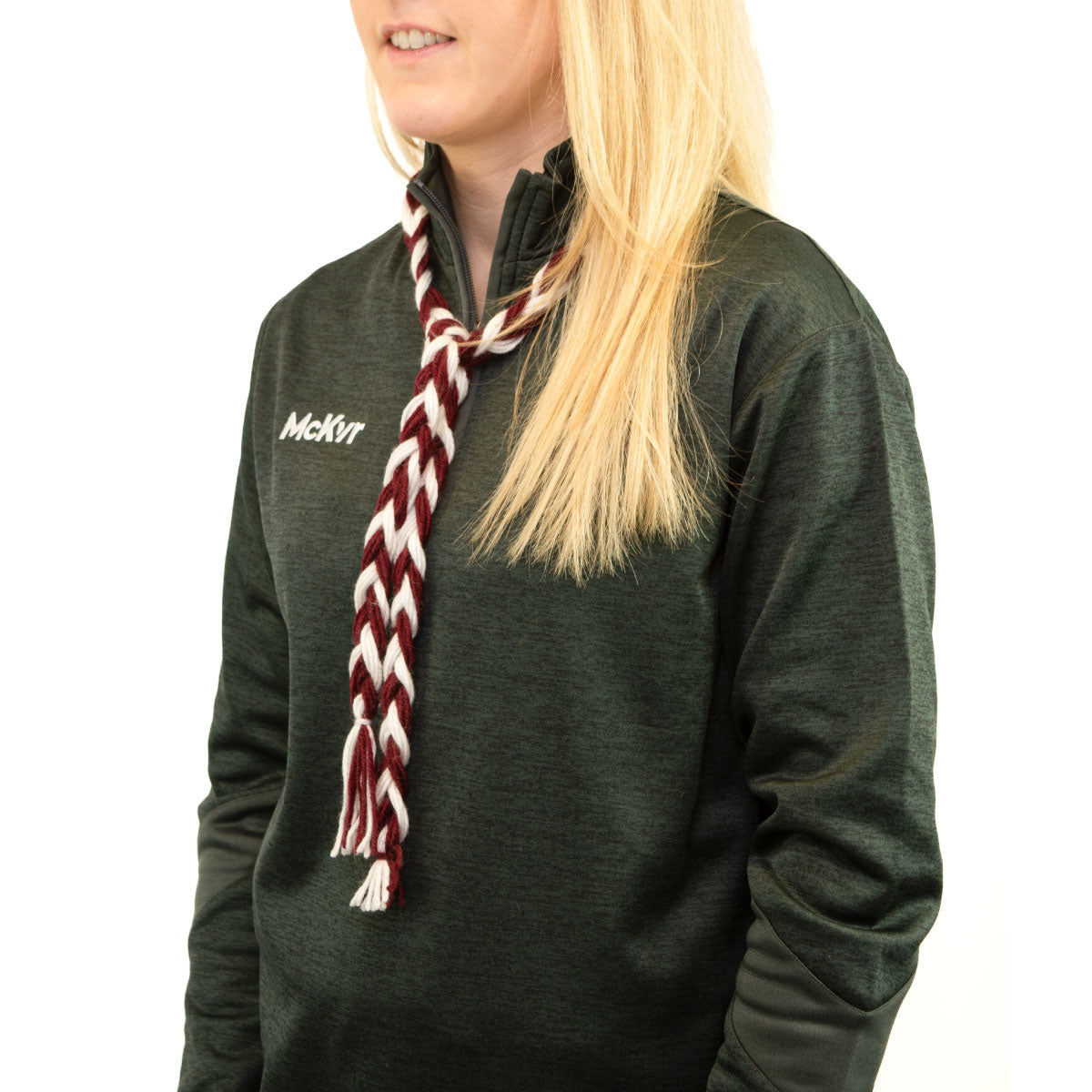 The GAA Store Supporters Wool Plait - Maroon/White