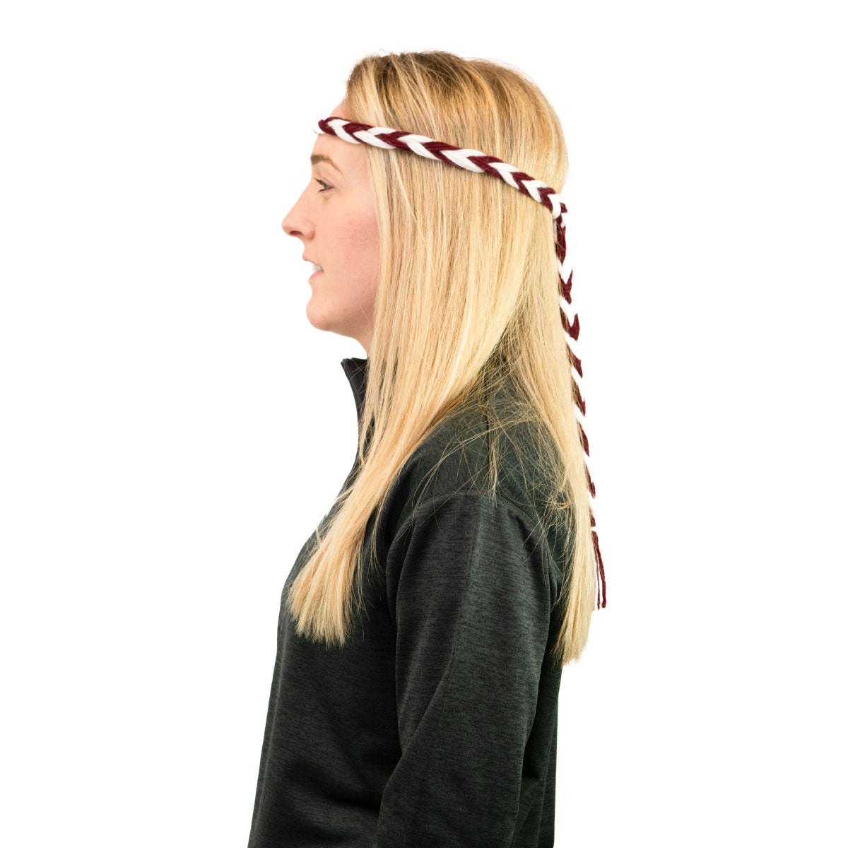 The GAA Store Supporters Wool Plait - Maroon/White