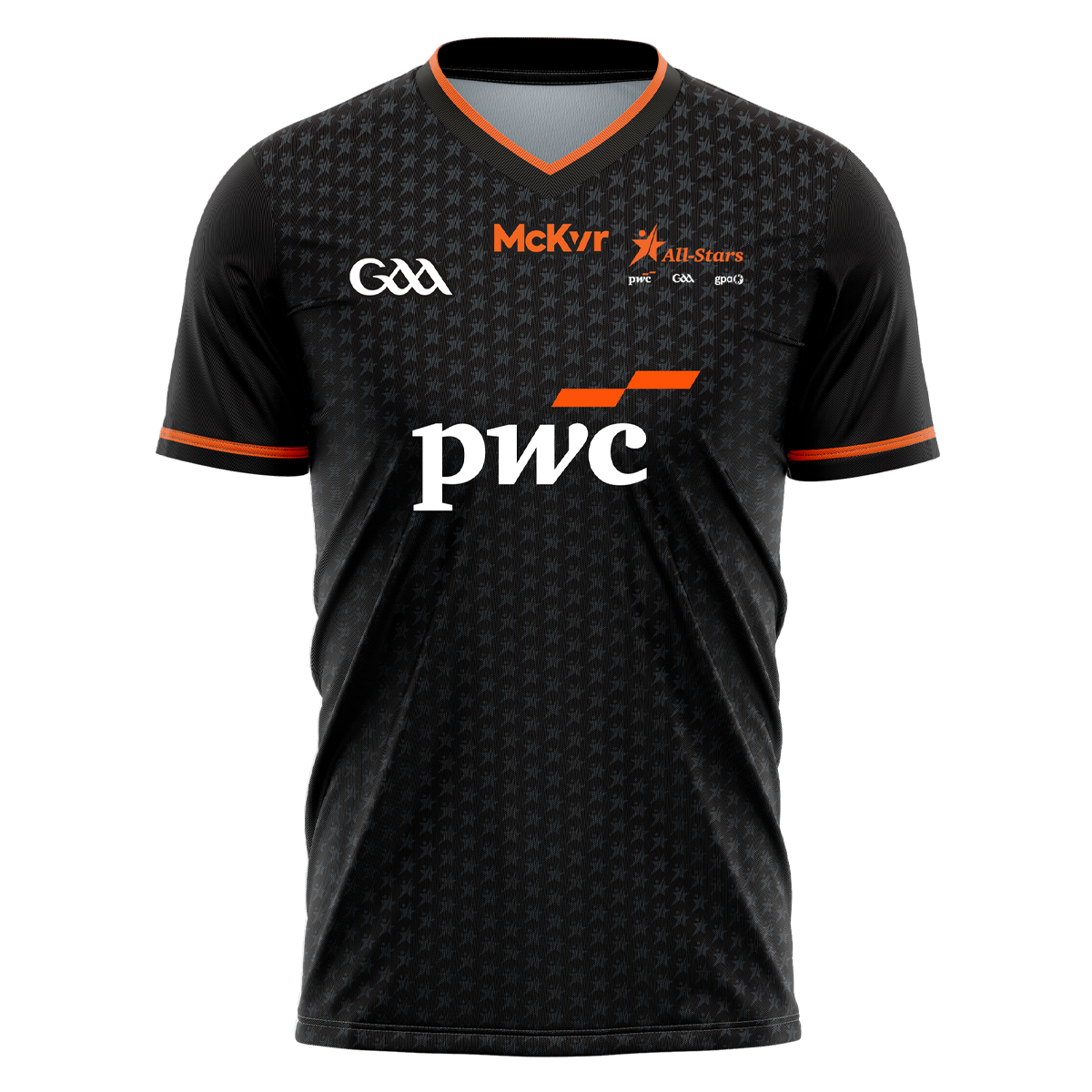 McKvr PwC All-Stars Hurling Jersey - Adult - Black