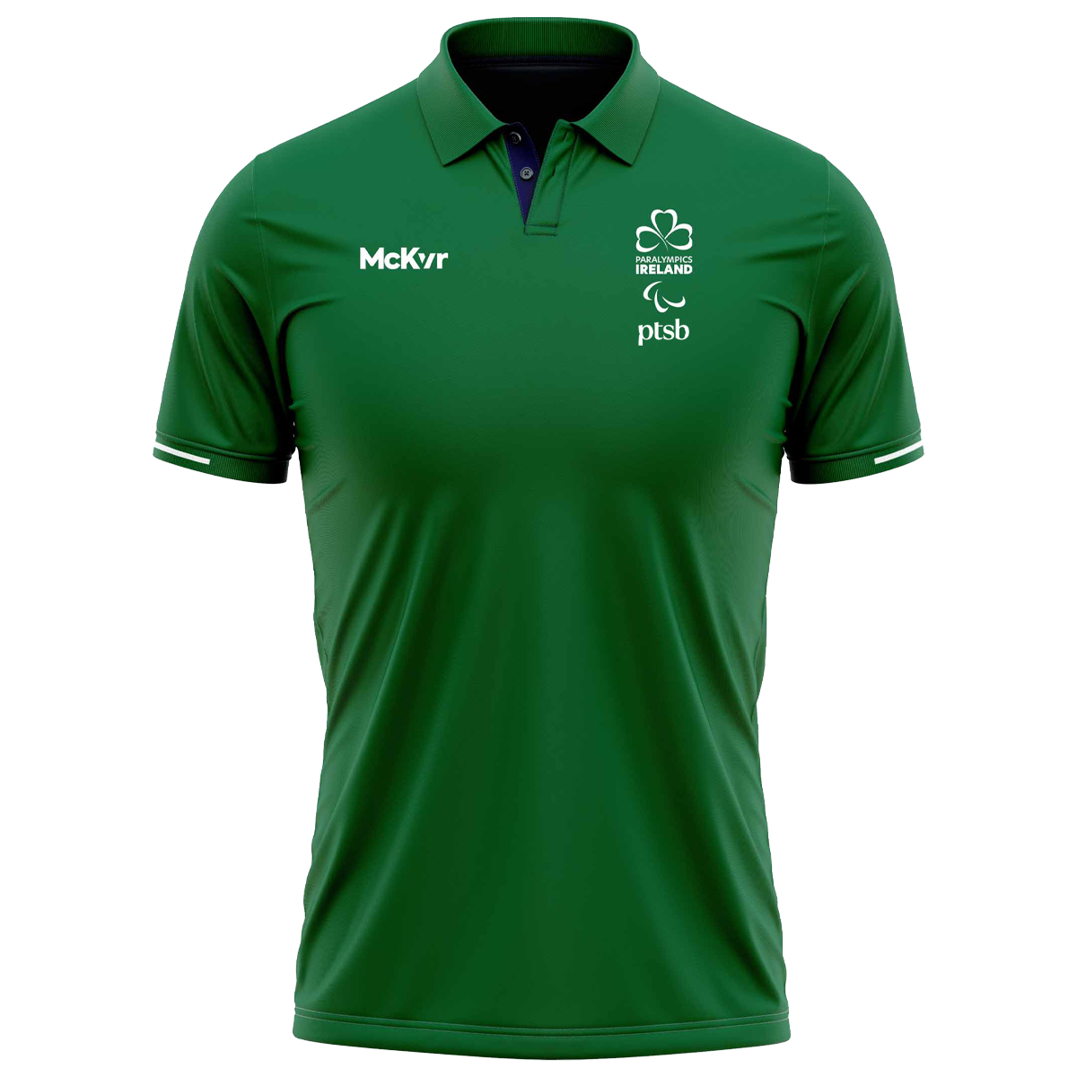 Mc Keever Paralympics Ireland Village Wear Polo - Womens - Green