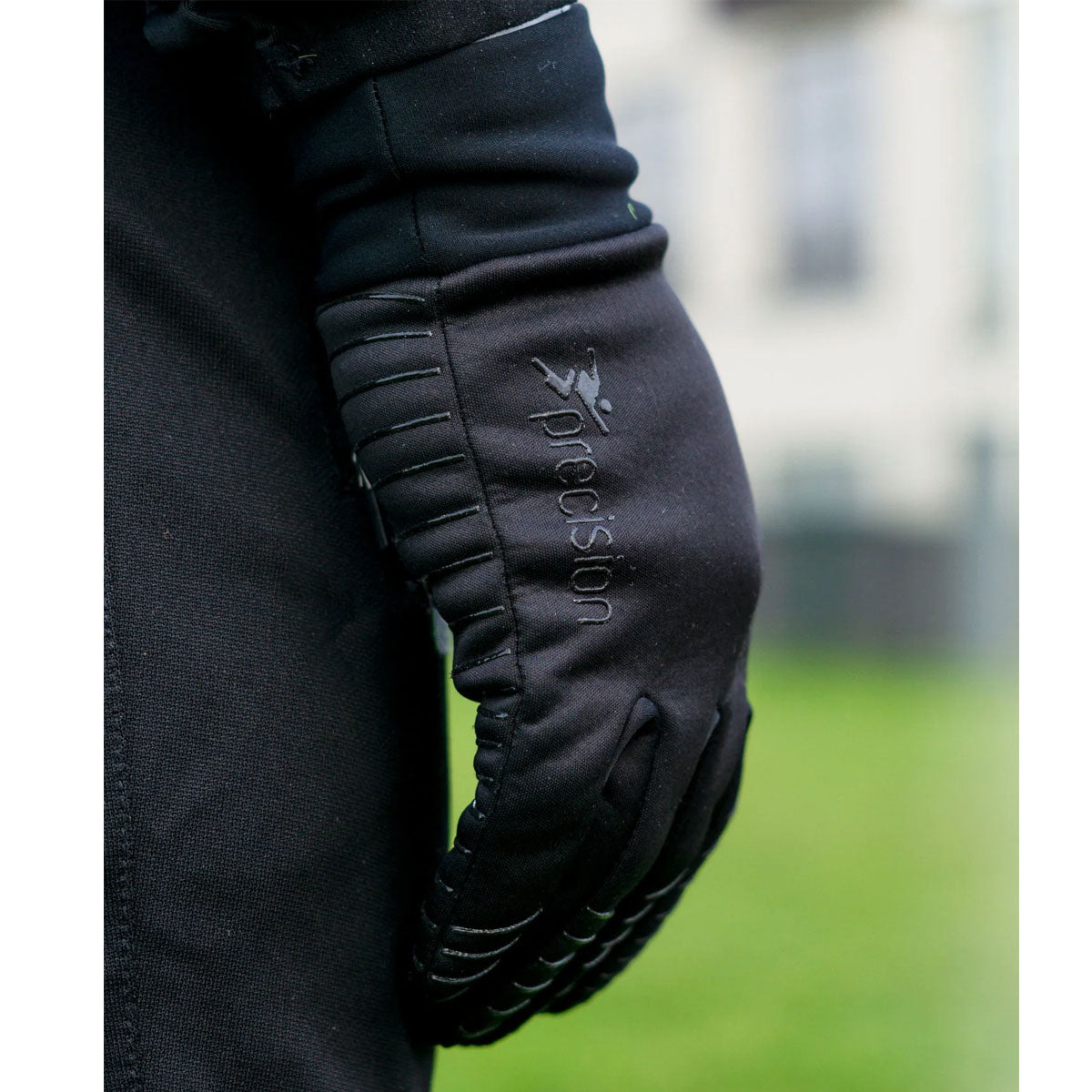 Precision Essential Warm Player Gloves - Youth - Black