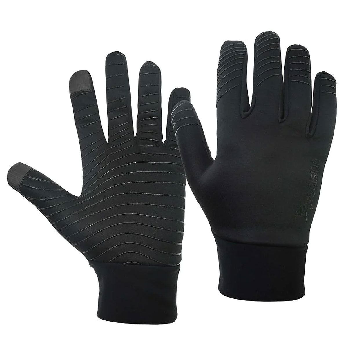 Precision Essential Warm Player Gloves - Youth - Black