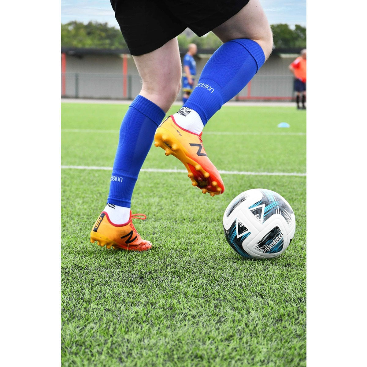 Precision Plain Pro Footless Sleeve Socks - UK Size J12-6