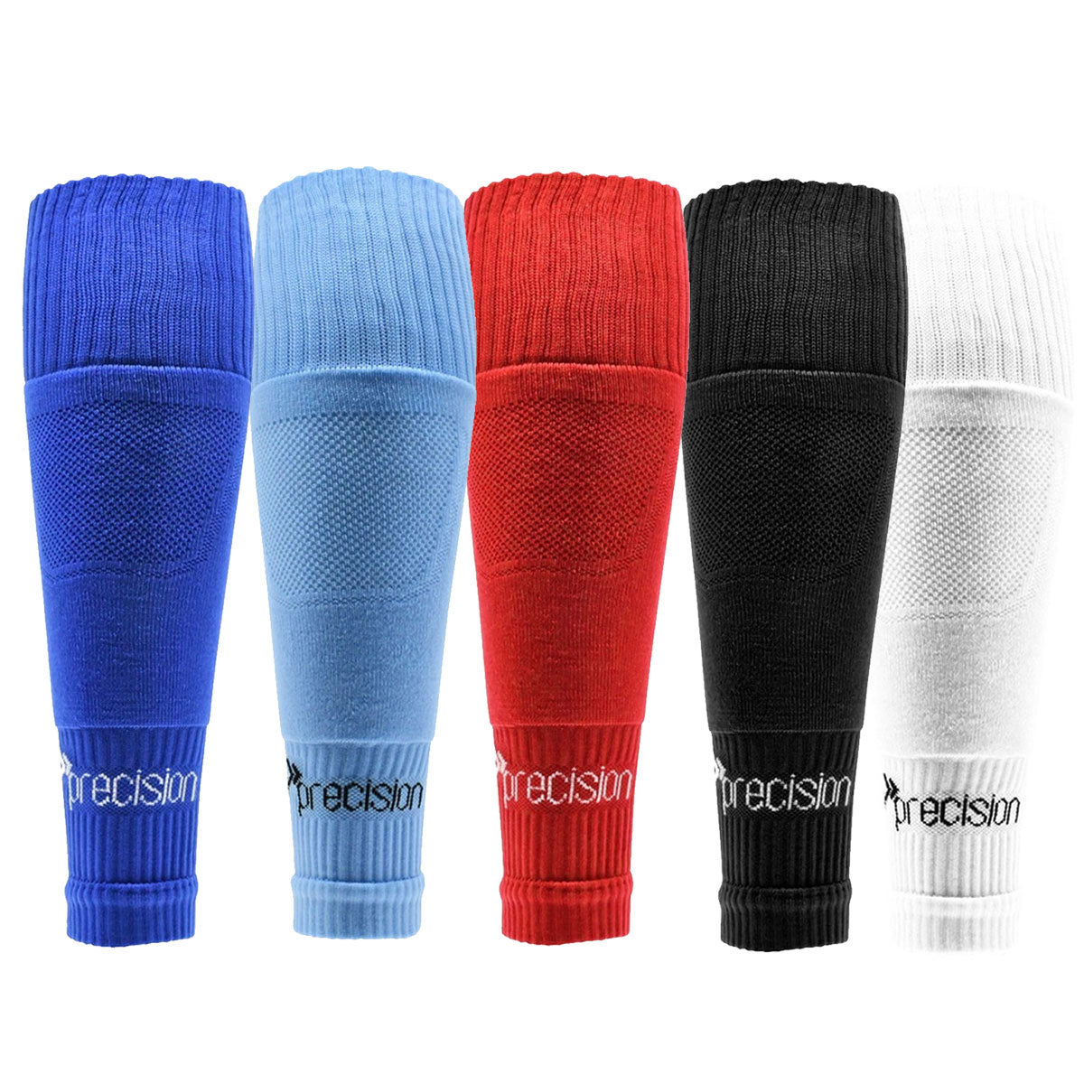 Precision Plain Pro Footless Sleeve Socks - UK Size J12-6