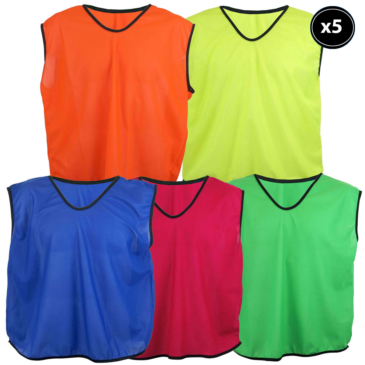 Precision Mesh Training Bibs - Infants (Pack of 5)