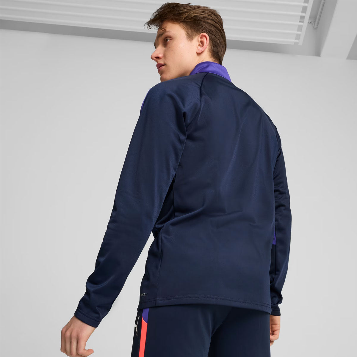 Puma IndividualLIGA 1/4 Zip Top - Mens - Club Navy