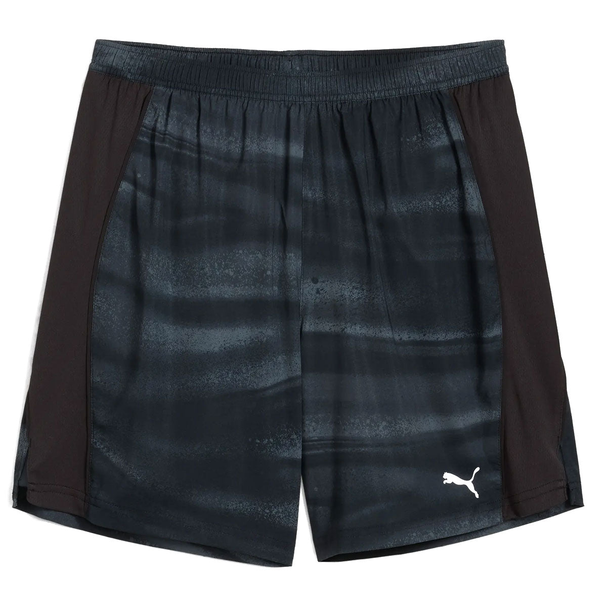 Puma Run Velocity AOP 7 Inch Shorts - Mens - Black