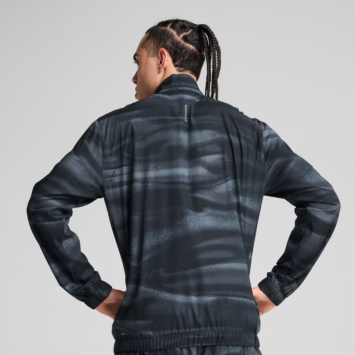 Puma Run Velocity AOP Jacket - Mens - Black