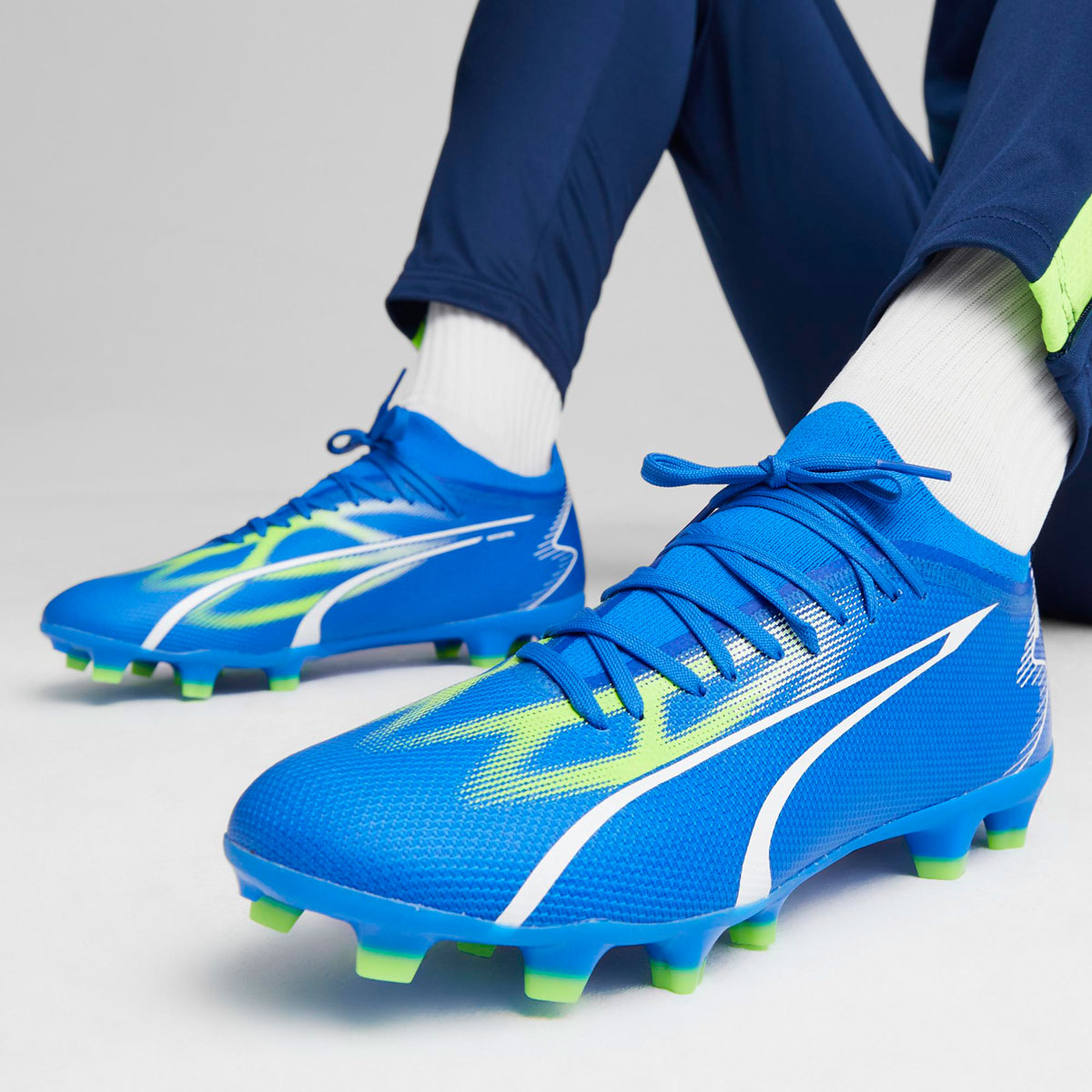 Puma Ultra Match FG/AG Football Boots - Adult - Blue