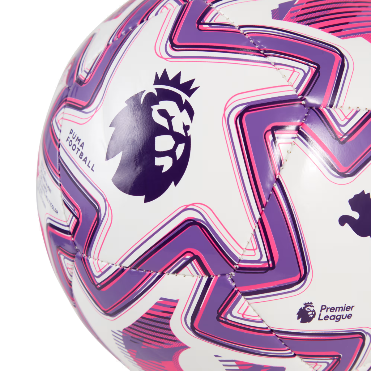 Puma Orbita Premier League Brilliance Mini Football - White