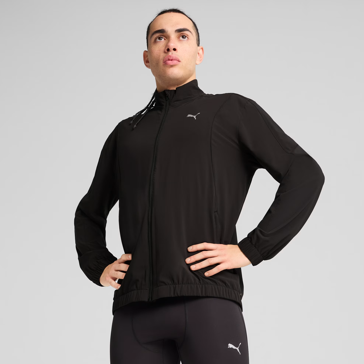 Puma Run Velocity Woven Jacket - Mens - Black