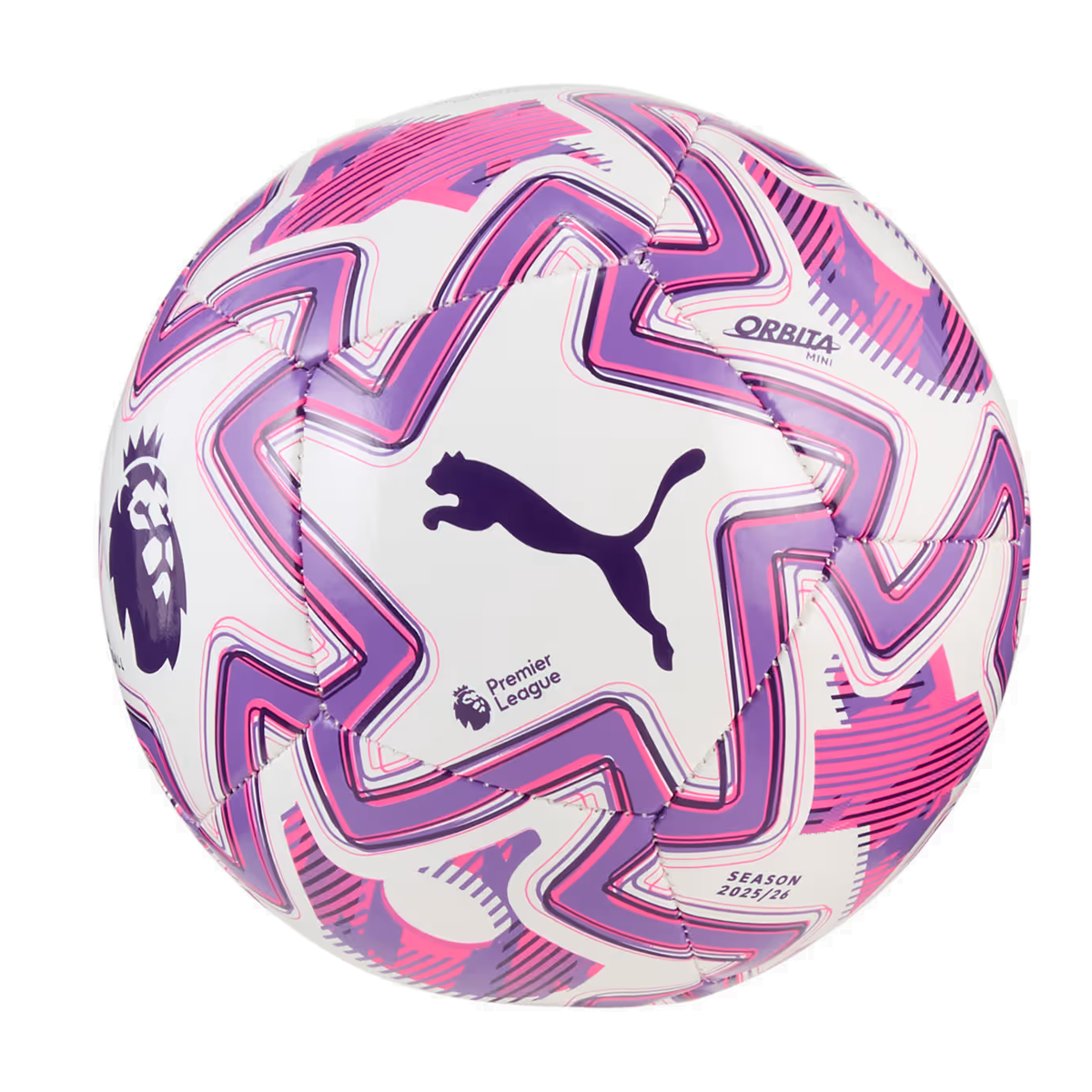 Puma Orbita Premier League Brilliance Mini Football - White