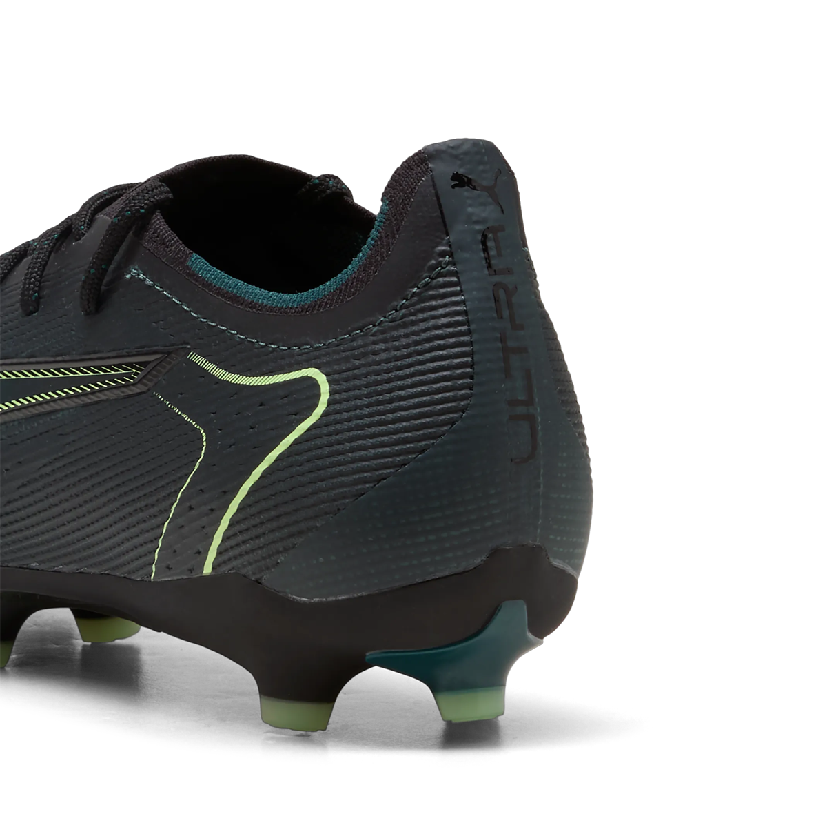 Puma Ultra 6 Pro FG/AG Football Boots - Adult - Black/Fizzy Light/Green
