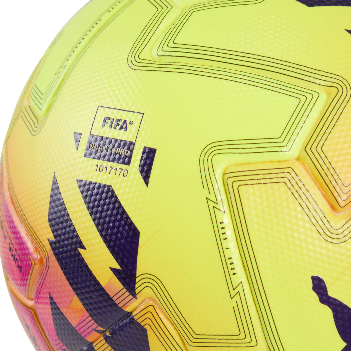 Puma Orbita Ultimate Premier League Brilliance Football - Size 5 - Fluo Yellow