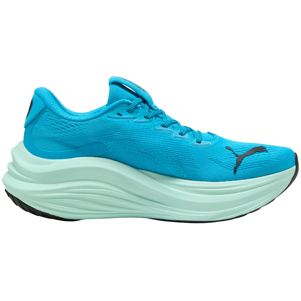 Puma Magmax Nitro Running Shoes - Mens - Speed Blue/Mint Melt