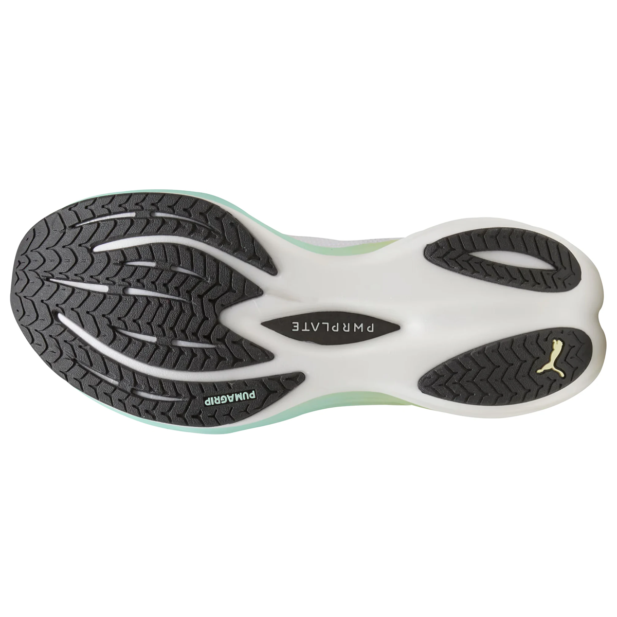 Puma Deviate Nitro 3 Running Shoes - Womens - White/Mint Melt