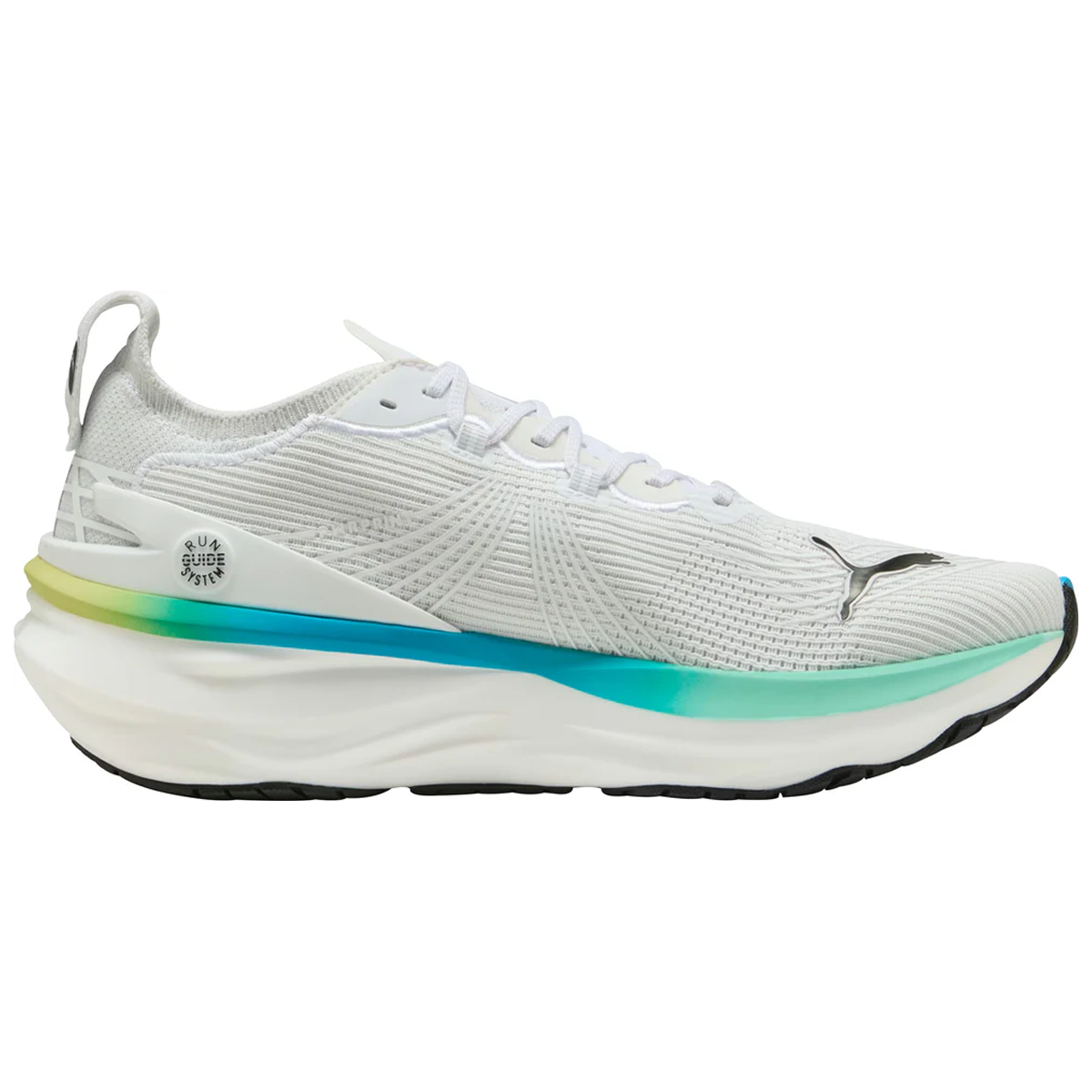 Puma Foreverrun Nitro 2 Running Shoes - Mens - White/Speed Blue