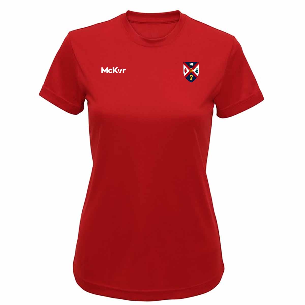 Mc Keever Queens Archery Performance Tee - Womens - Fire Red