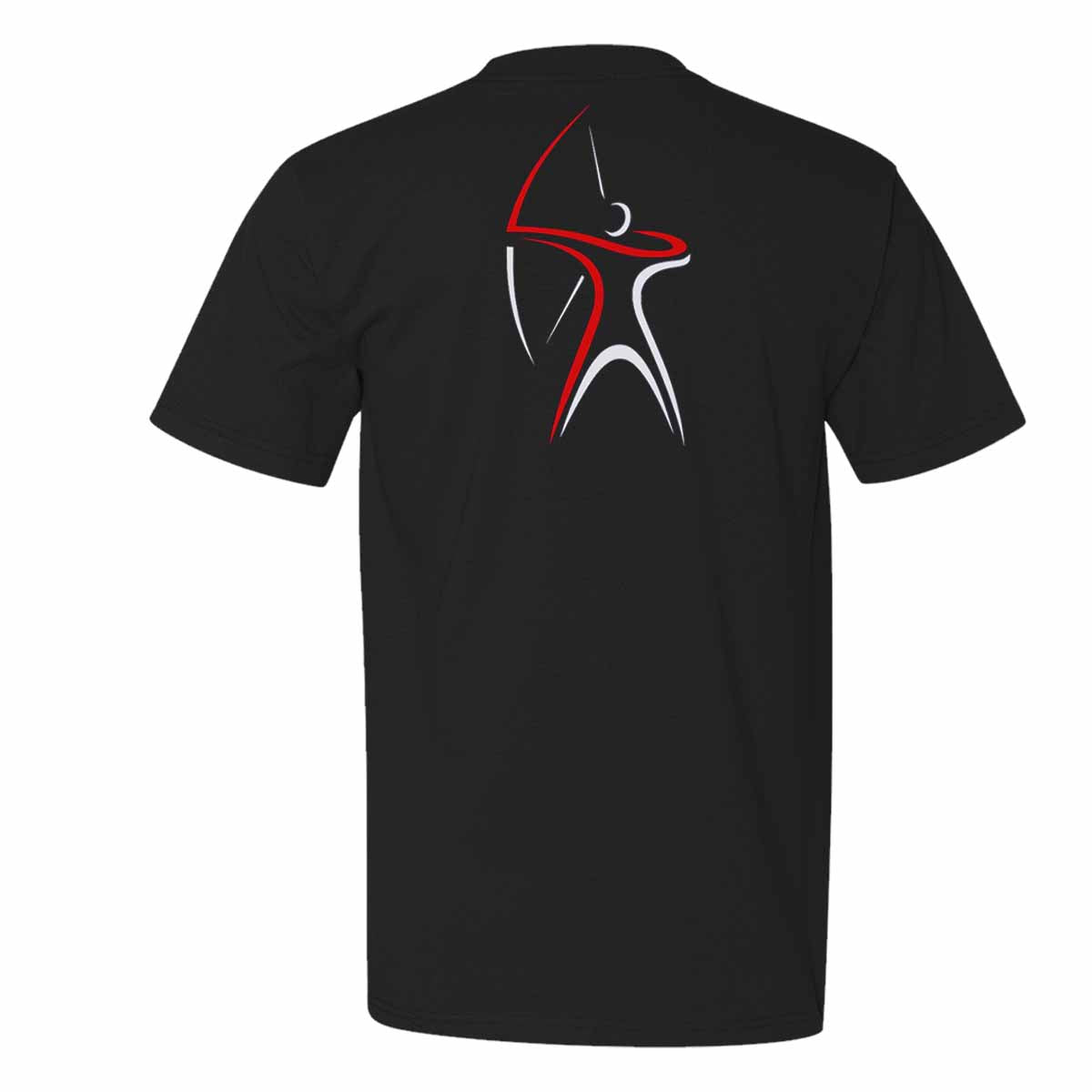 Mc Keever Queens Archery Cotton Tee - Adult - Black