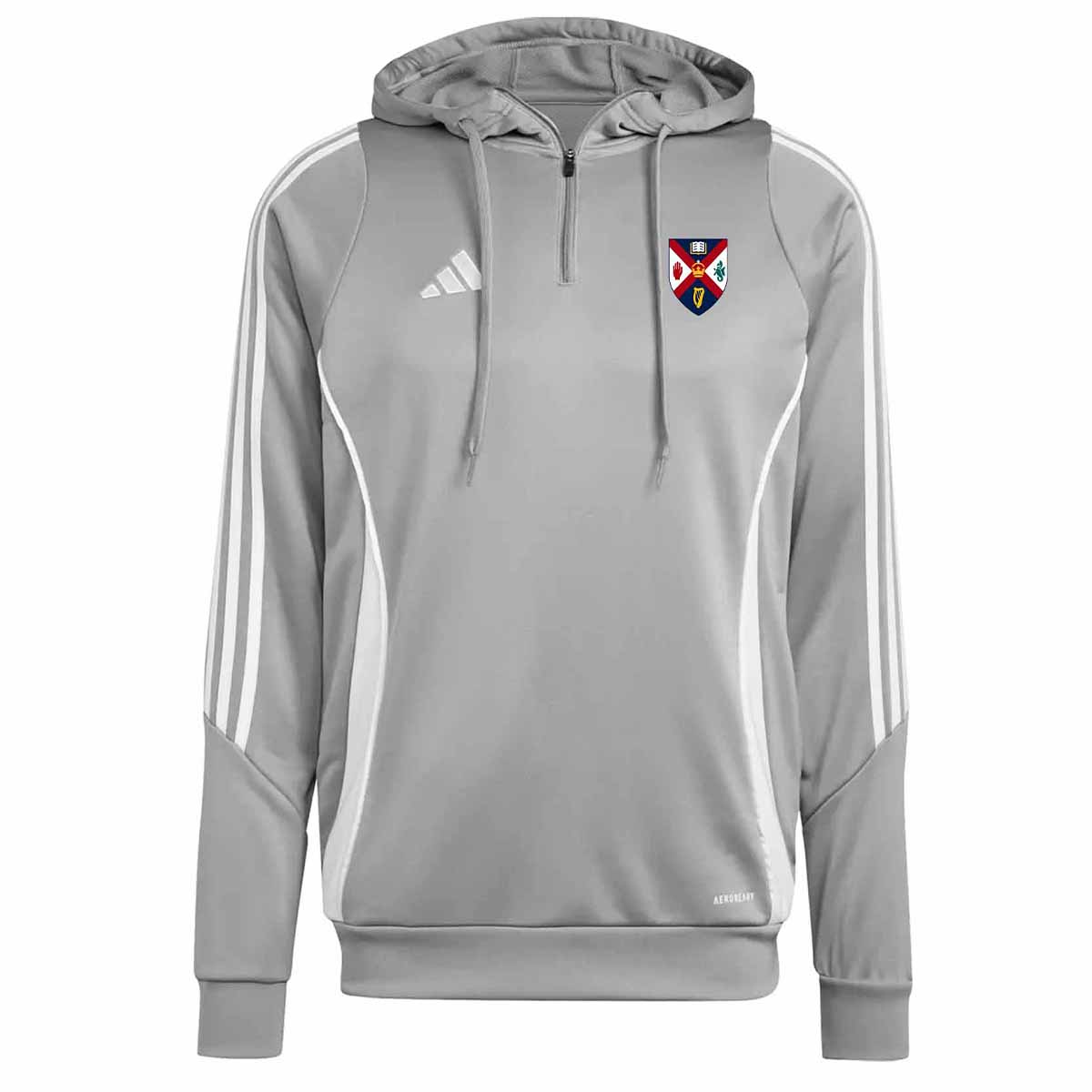 adidas Club Queens Archery Tiro 24 Training Hoodie - Adult - Grey