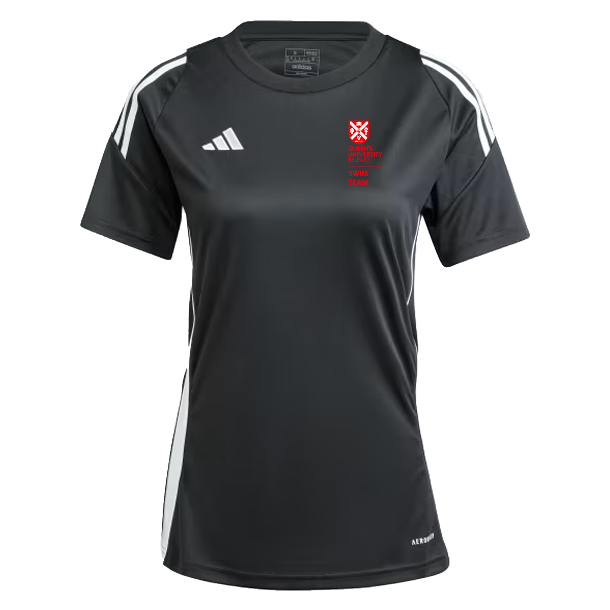 adidas Club Queens Swim Tiro 24 Jersey - Womens - Black