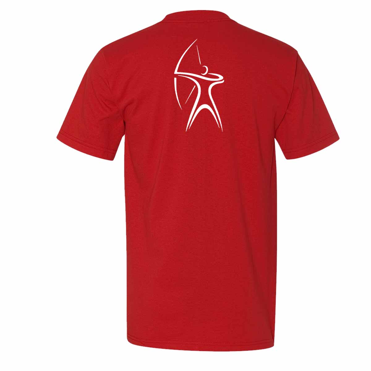 Mc Keever Queens Archery Performance Tee - Adult - Fire Red