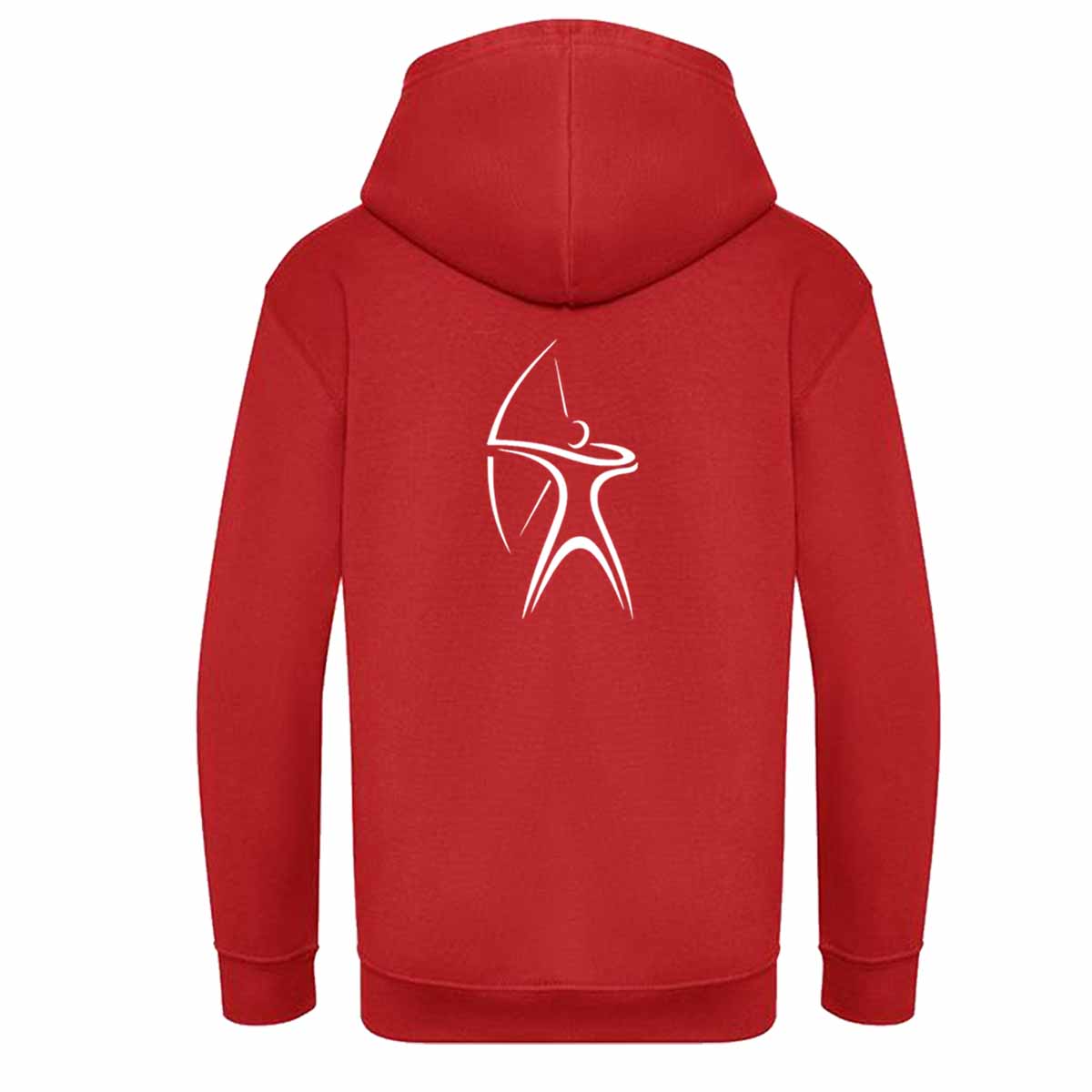 Mc Keever Queens Archery College Hoodie - Womens - Fire Red