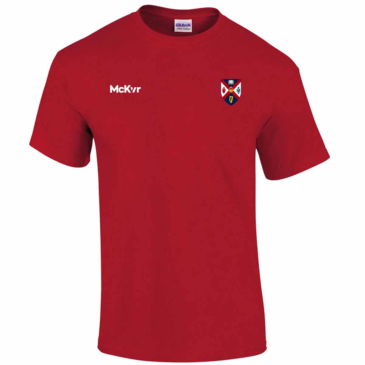 Mc Keever Queens Archery Cotton Tee - Adult - Red