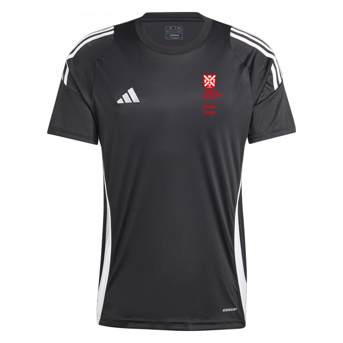 adidas Club Queens Swim Tiro 24 Jersey - Adult - Black