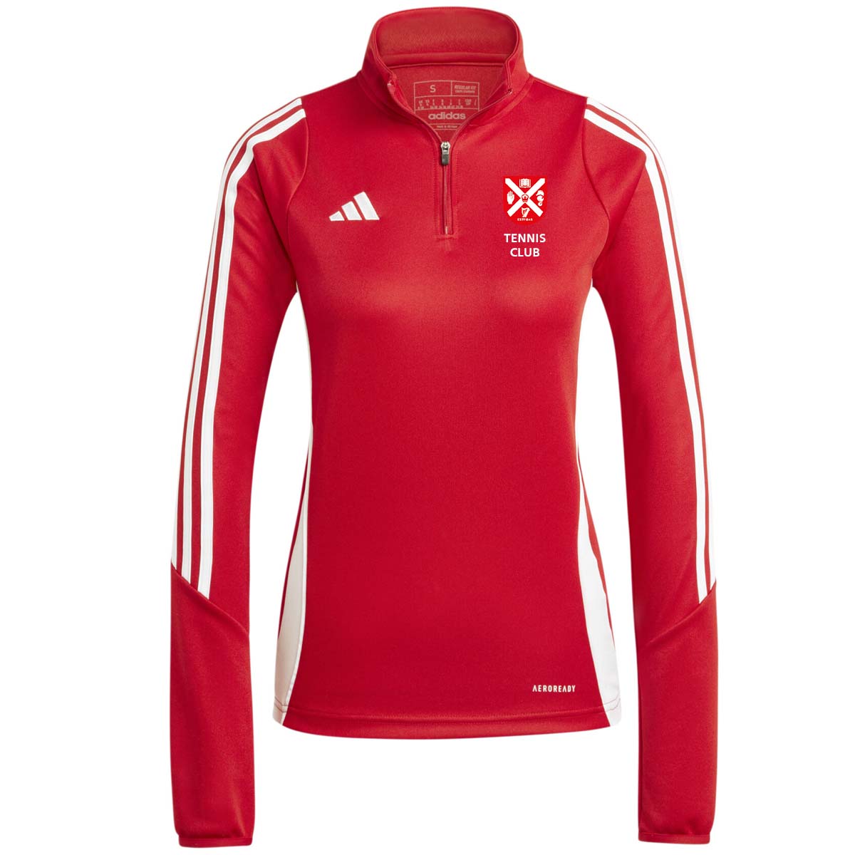 adidas Club Queens Tennis Tiro 24 Training Top - Womens - Red
