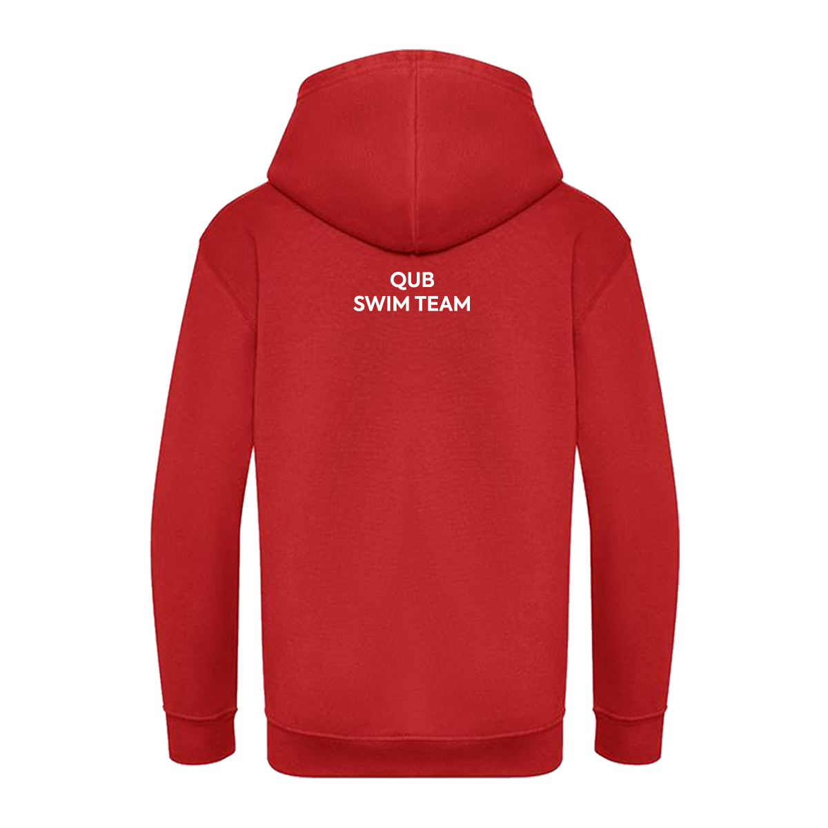 Mc Keever Queens Swim College Hoodie - Womens - Fire Red