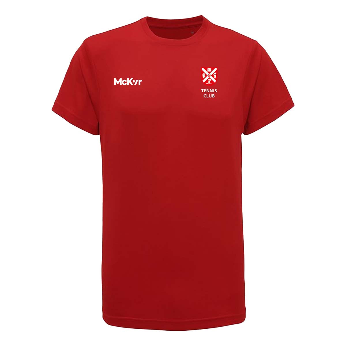 Mc Keever Queens Tennis Performance Tee - Adult - Fire Red