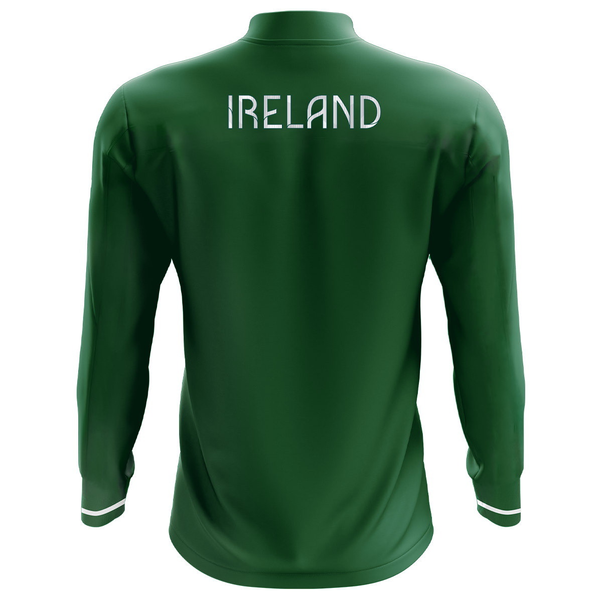 Mc Keever Paralympics Ireland Village Wear Lightweight 1/2 Zip Top - Womens - Green