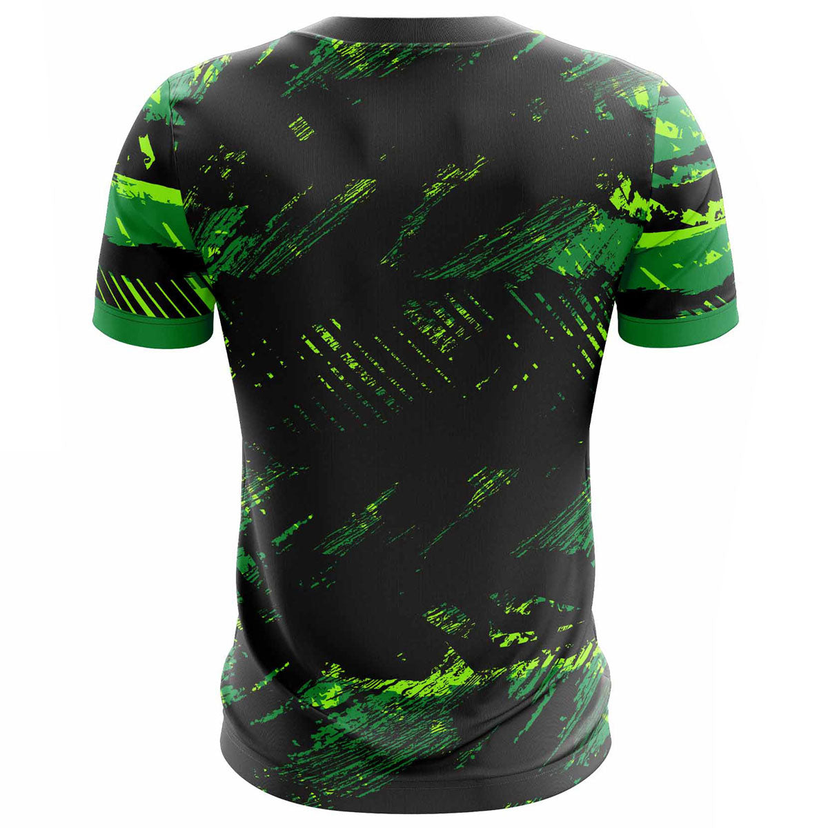 Mc Keever Queens Camogie Training Jersey - Womens - Black/Green