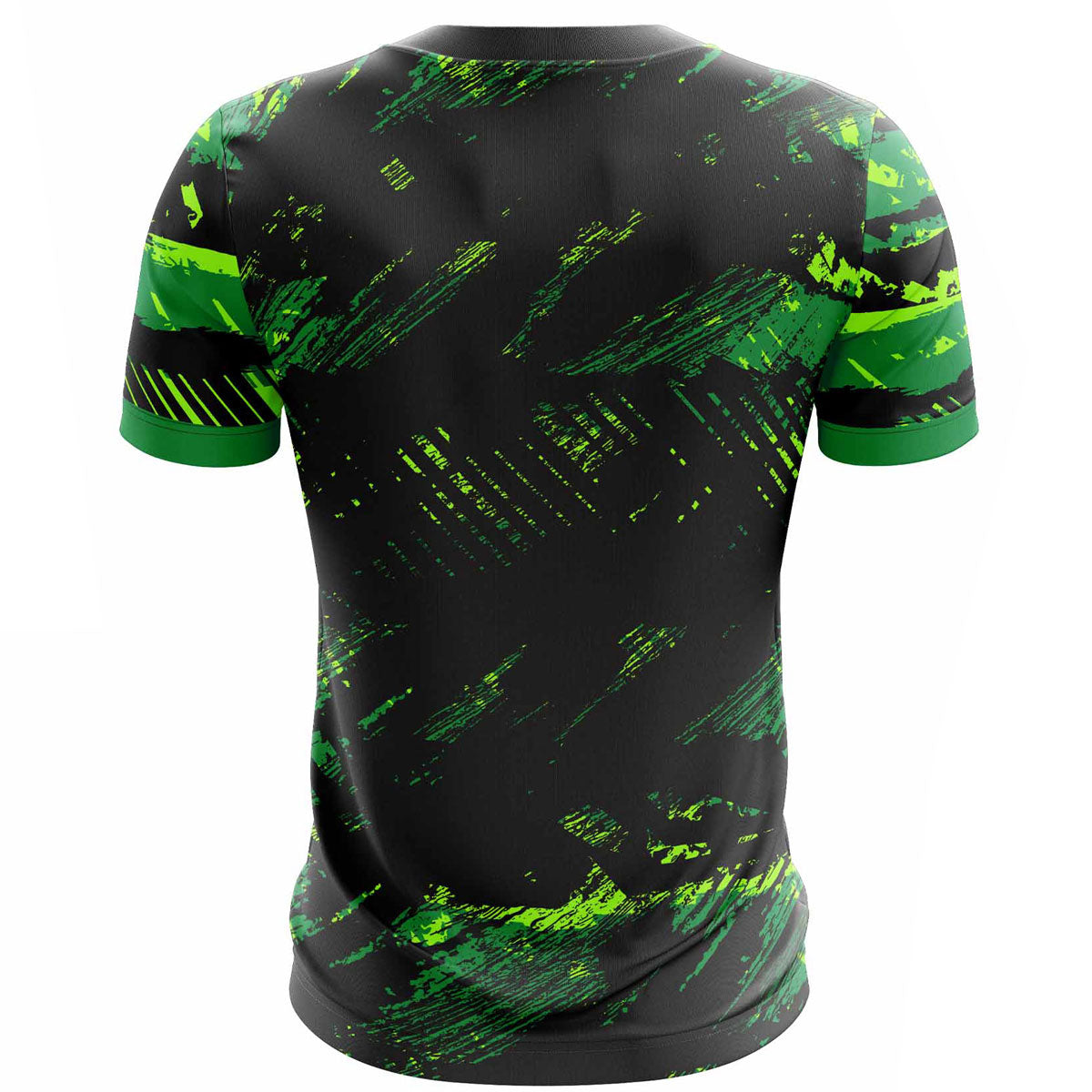 Mc Keever Queens Gaelic Football Training Jersey - Adult - Black/Green Player Fit
