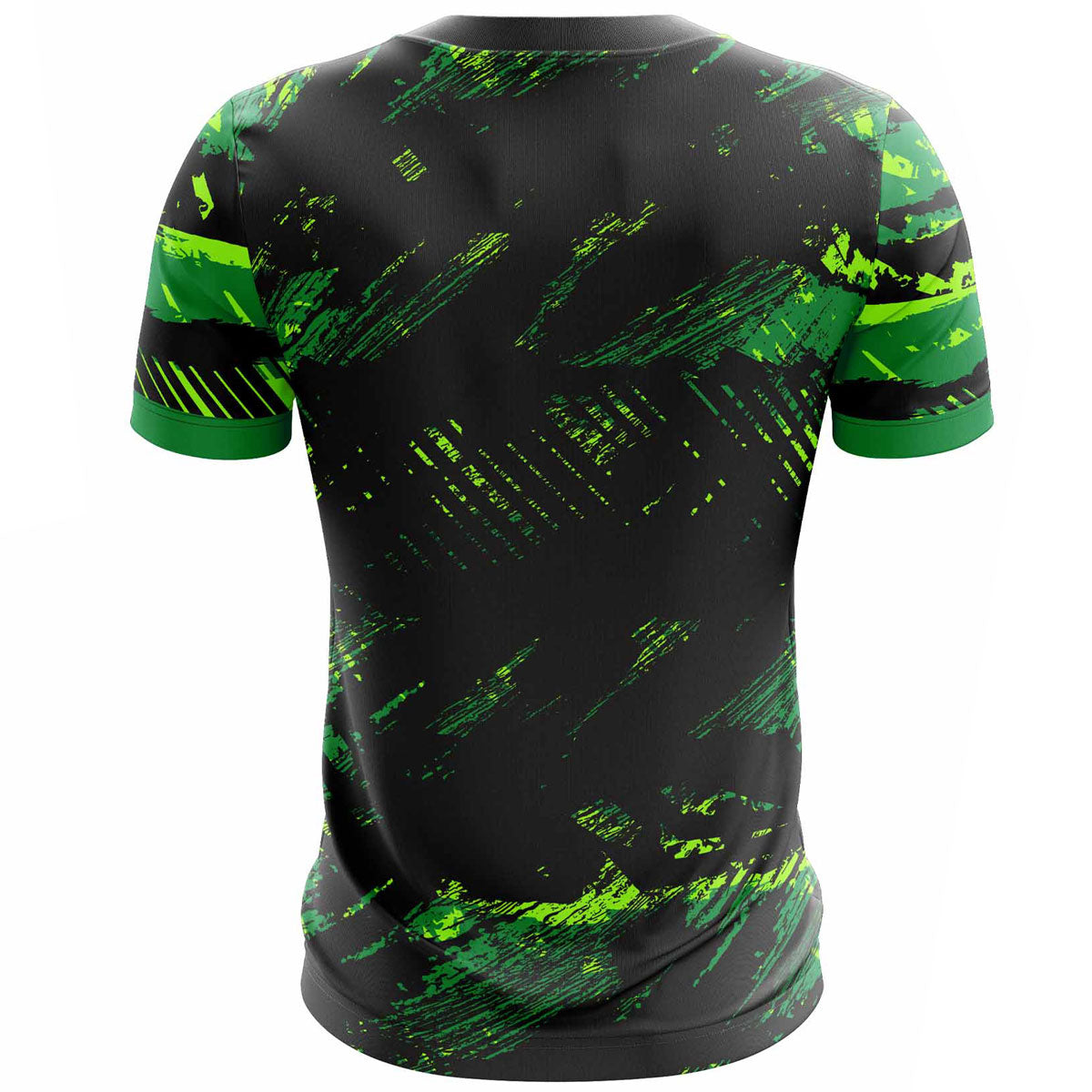 Mc Keever Queens Hurling Training Jersey - Adult - Black/Green Player Fit